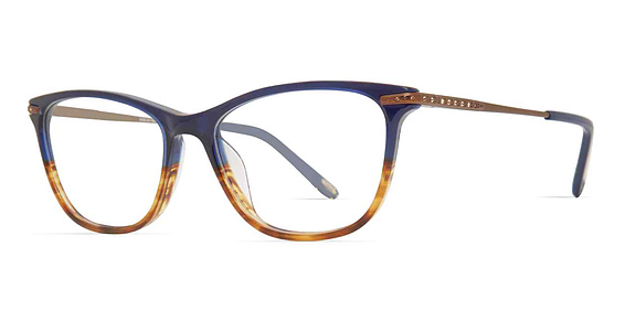 Emozioni EM 4056 - Black Havana Brown, Acetate, Rectangle frame