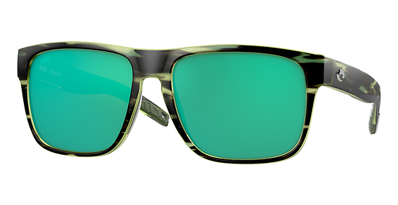 Costa Del Mar 6S9013 SPEARO XL - 253 Matte Reef, Acetate, Rectangle frame