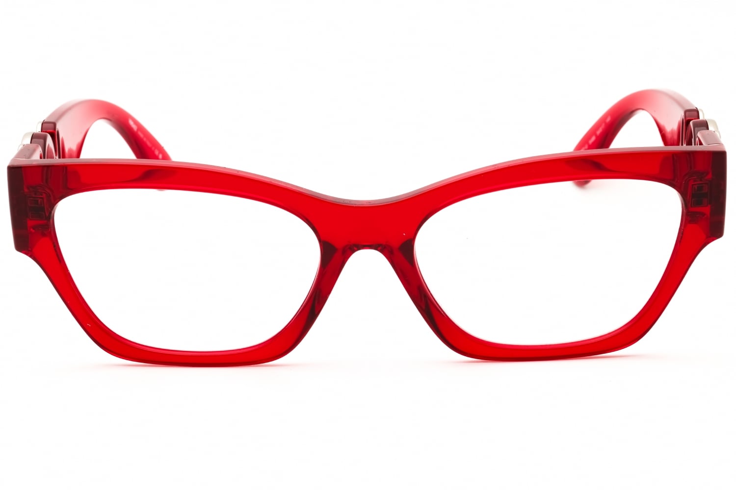 Versace 0VE3367U - Transparent RED, Acetate, Cat Eye frame