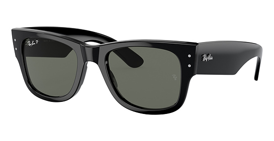 Ray-Ban RB0840SF MEGA WAYFARER - Black, Acetate, Oval frame