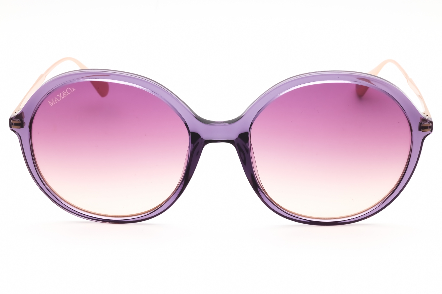 Max & Co MO0109 - Shiny Violet, Acetate, Round frame
