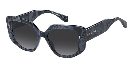 Marc Jacobs MJ 1116/S - Num9o Mrbl Blue, Acetate, Geometric frame