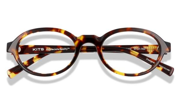 KITS Soren - Havana, Acetate, Oval frame