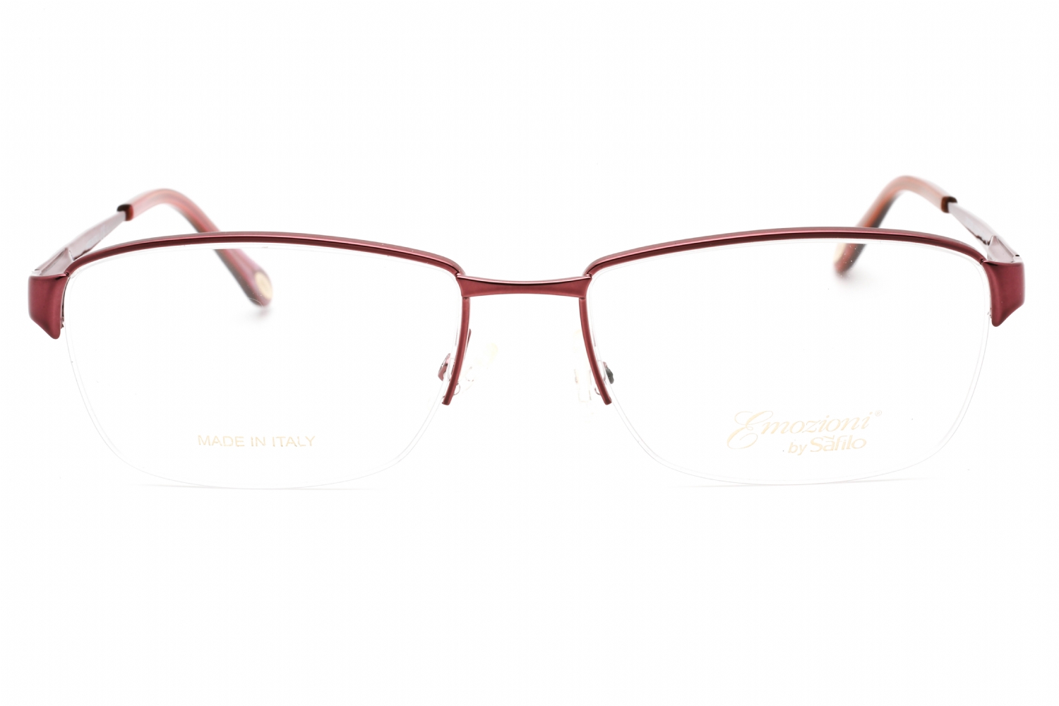Emozioni EM 4405 - Plum Burgundy, Metal, Oval frame