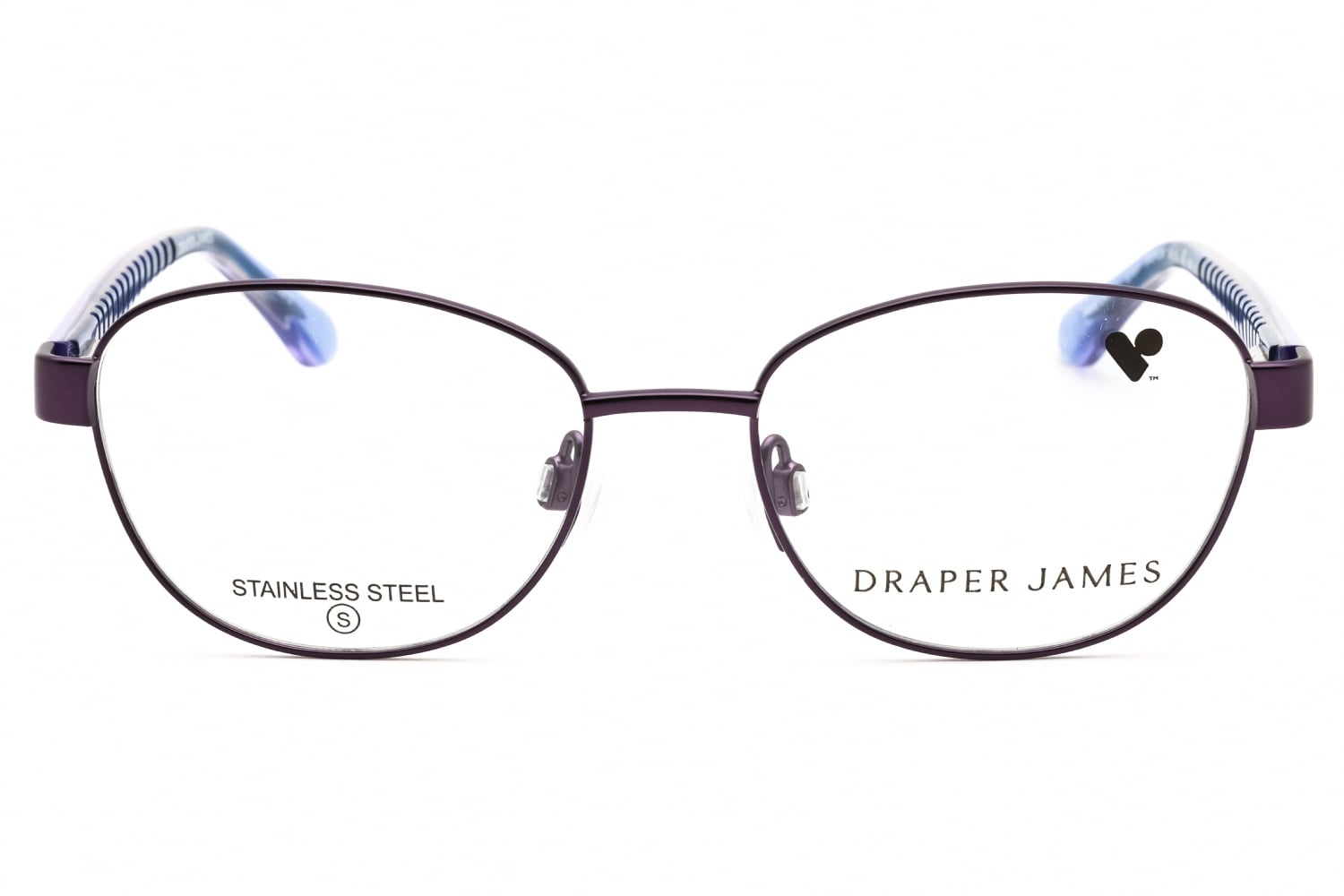 Draper James DJ1017 - Plum, Metal, Oval frame