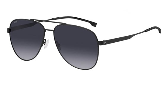 Hugo Boss Boss 1641/S - 0039o Mtt Black, Stainless Steel, Aviator frame