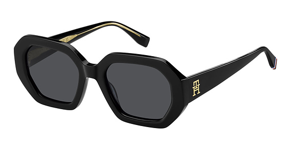Tommy Hilfiger TH 2155/S - 807ir Black, Plastic, Oval frame