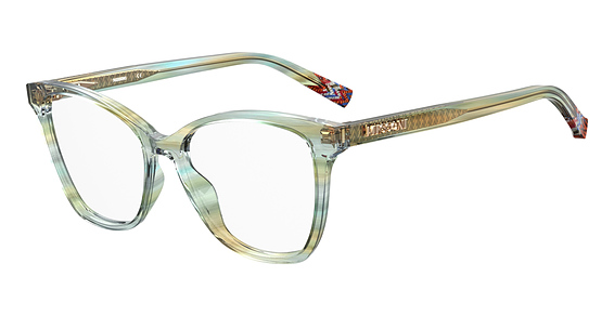 Missoni MIS 0013 - Horn Aqua, Acetate, Rectangle frame