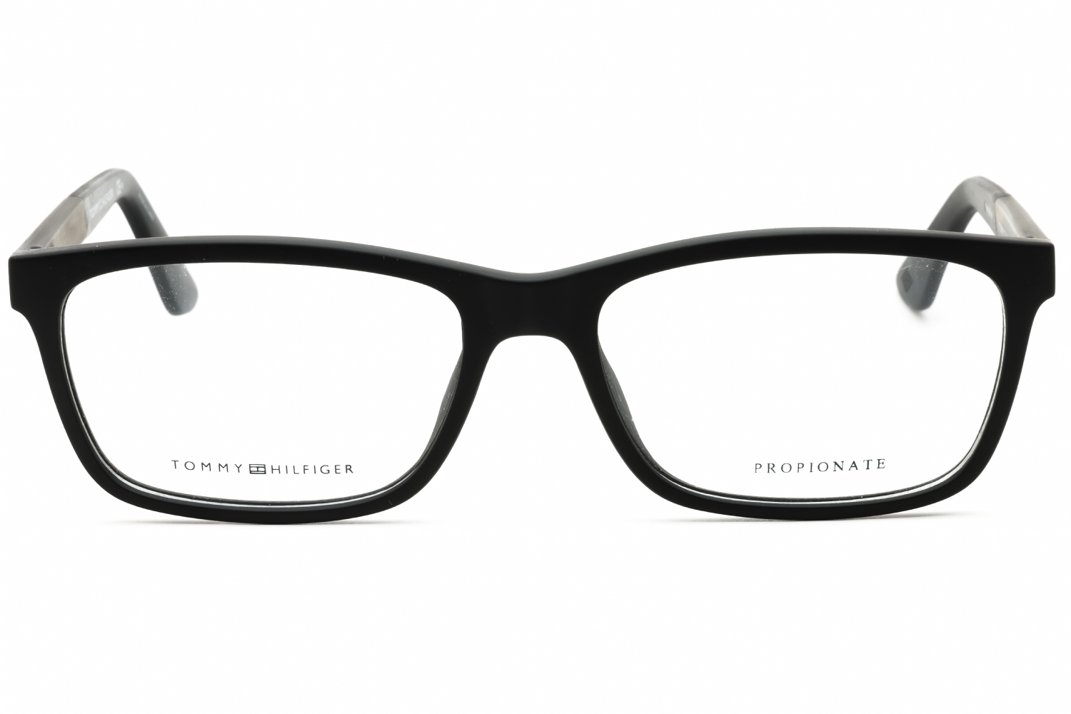 Tommy Hilfiger Th 1478 - Matte Black, Plastic, Rectangle frame