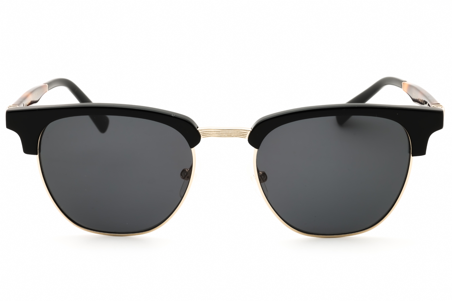 Salvatore Ferragamo SF307S - Black/gold, Metal, Oval frame