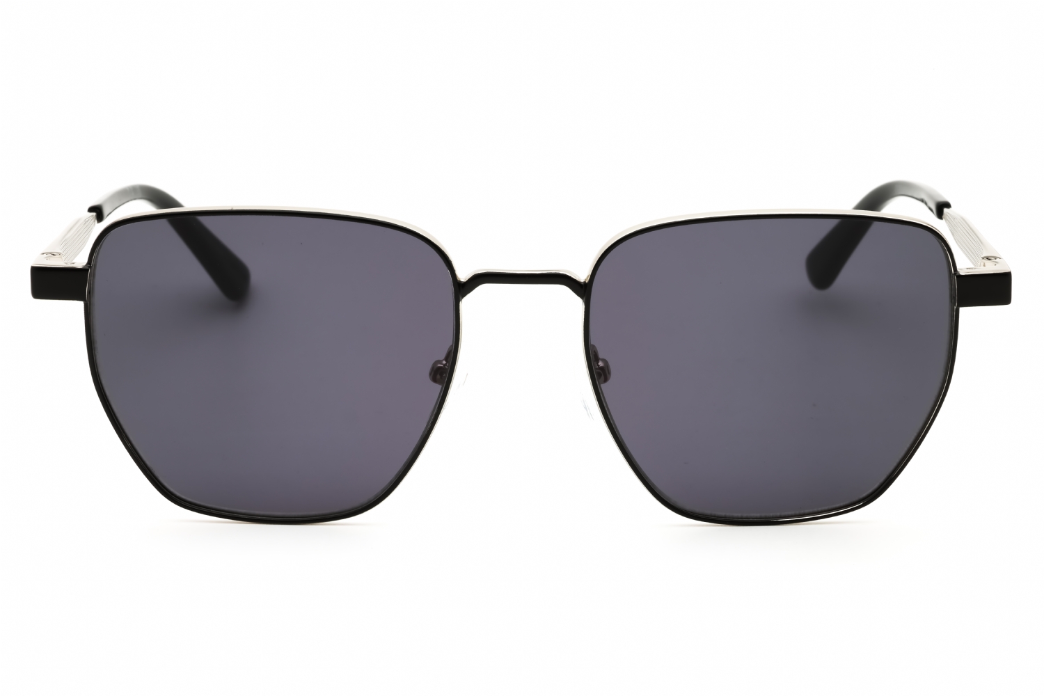 Calvin Klein CK25100SN - Matte Black, Metal, Rectangle frame