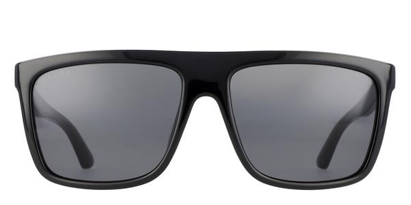 Gucci GG0748S - Black, Plastic, Rectangle frame