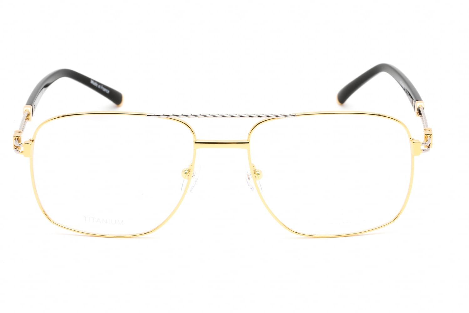 Charriol PC75089 - Shiny Silver/gold, Metal, Rectangle frame
