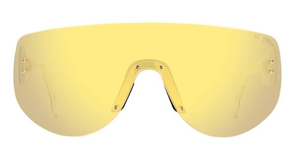 Carrera Flaglab 12 - Yellow Black, Acetate, Rimless frame