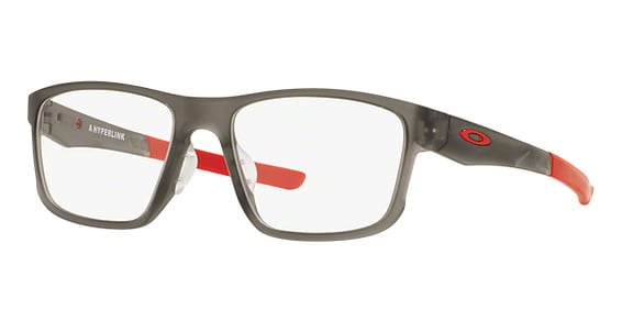 Oakley OX8051 HYPERLINK (A) - Satin Grey Smoke, Acetate, Rectangle frame