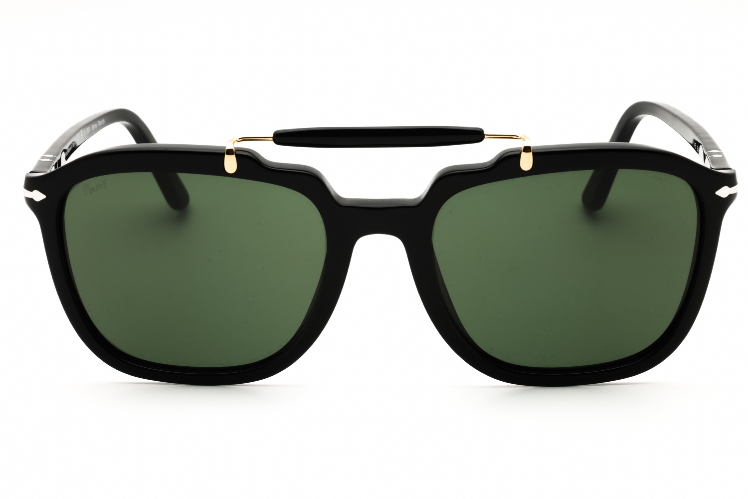 Persol 0PO0203S - Black, Acetate, Rectangle frame