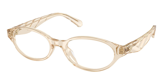 Tory Burch TY2171U - Transparent Beige, Plastic, Oval frame
