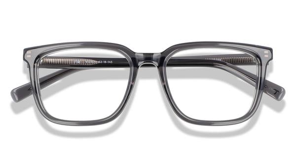 KITS Fir - Grey, Acetate, Rectangle frame