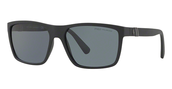 Polo PH4133 - Matte Black, Acetate, Rectangle frame