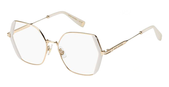 Marc Jacobs MJ 1068 - Gold Ivor, Metal, Geometric frame