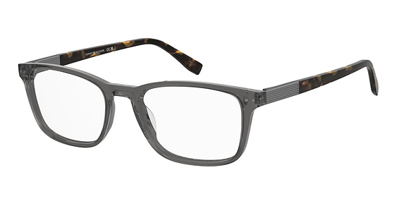 Tommy Hilfiger TH 2373 - Grey, Acetate, Rectangle frame