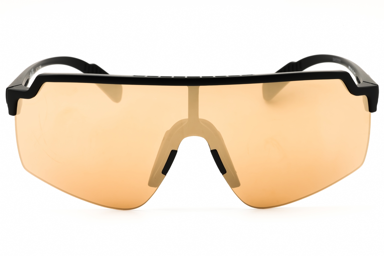 Adidas SP0018 - Shiny Black, Acetate, Wrap-Around frame
