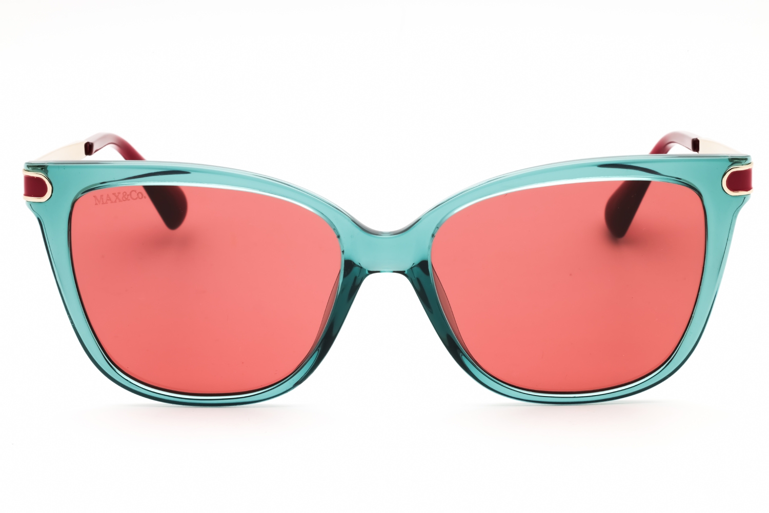 Max & Co MO0100 - Shiny Light Green, Acetate, Rectangle frame