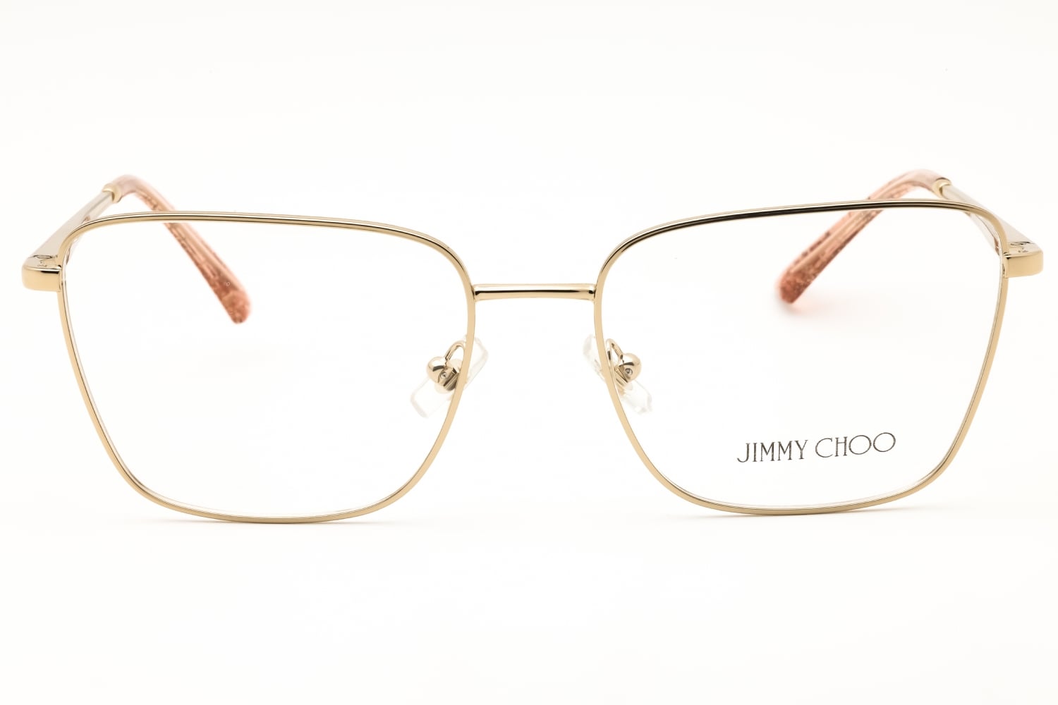 Jimmy Choo 0JC2003 - Pale Gold, Metal, Rectangle frame