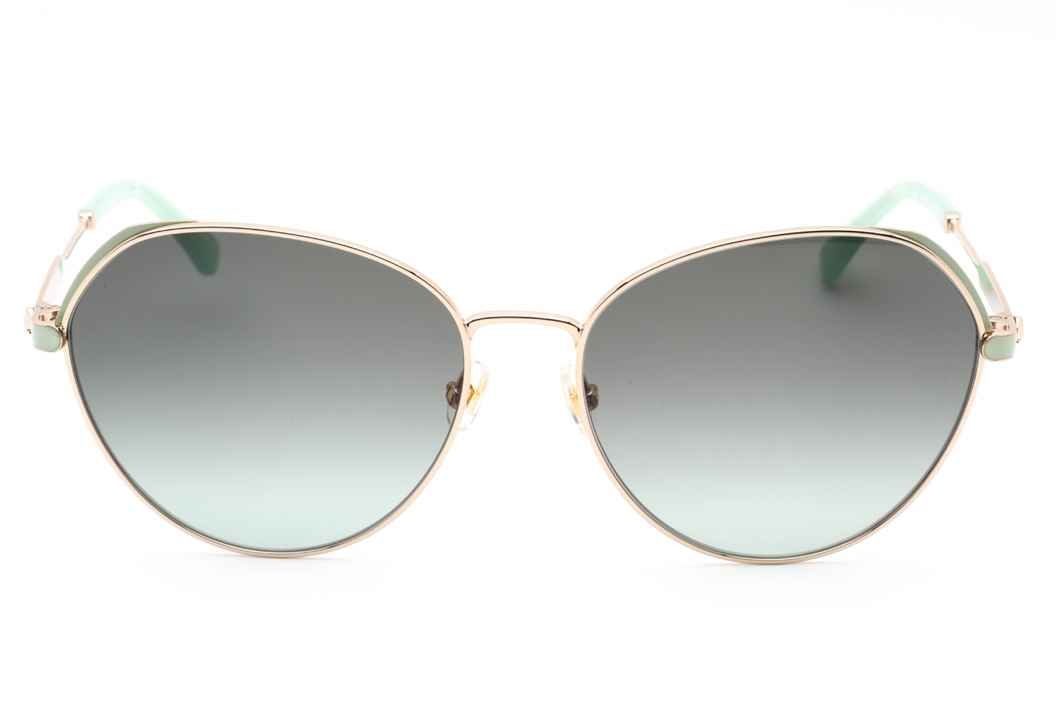 Kate Spade OCTAVIA/G/S - Gold Green, Metal, Cat Eye frame
