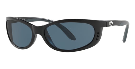 Costa Del Mar 6S9058 FATHOM - 11 Matte Black, Acetate, Oval frame