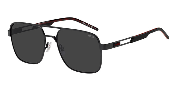 HUGO HG 1384/S/US - 003ir Mtt Black, Metal, Aviator frame