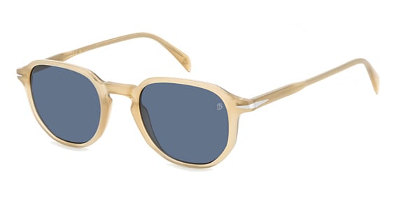 David Beckham DB 1140/S - Hamku Champagne, Acetate, Geometric frame