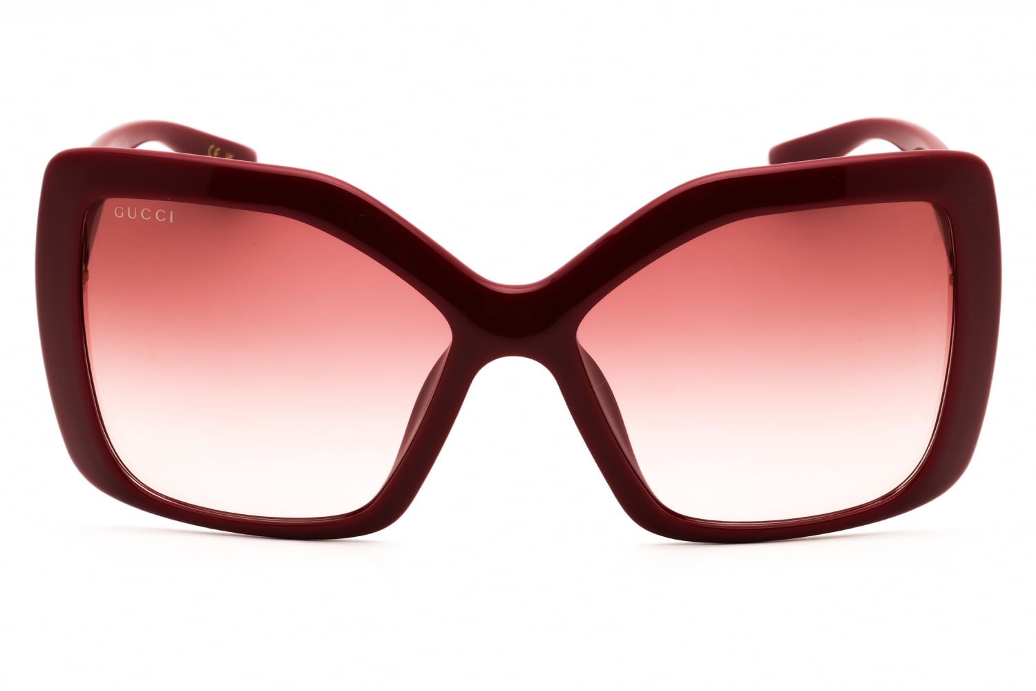 Gucci GG2015S - Burgundy-burgundy-red, Acetate, Mixed Shapes frame