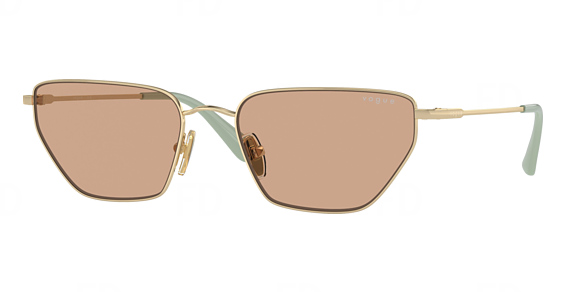 Vogue VO4316S - Pale Gold, Metal, Oval frame