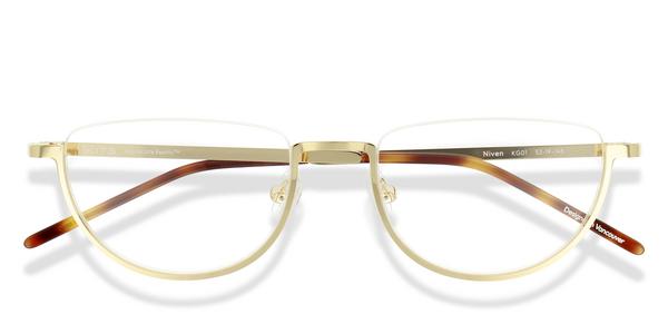 KITS Niven - Gold, Stainless Steel, Rimless frame