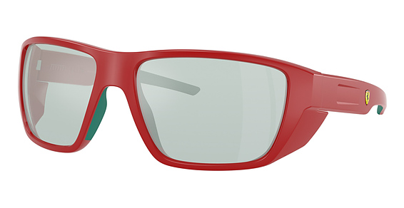 FERRARI FZ6012U - Red, Acetate, Rectangle frame