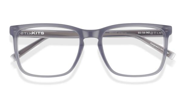 KITS Sigrid - Dark Grey, Acetate, Rectangle frame