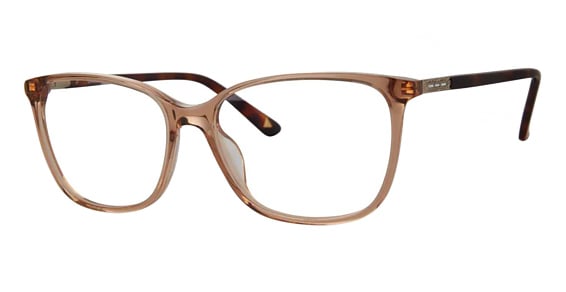 Liz Claiborne L 657 - Beige Crystal, Acetate, Rectangle frame