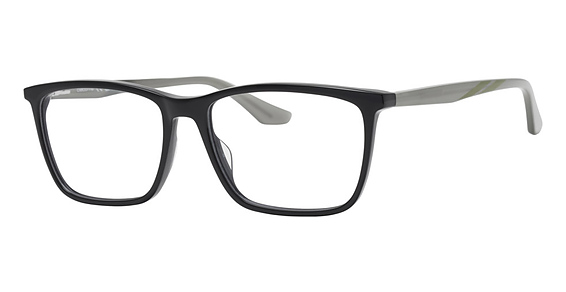 Liz Claiborne CB 330 - Blck Khki, Acetate, Rectangle frame