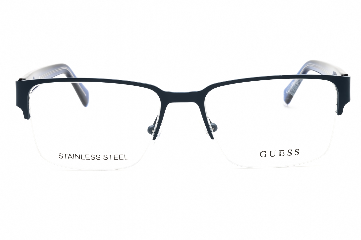 Guess GU50095 - Matte Blue, Metal, Rectangle frame