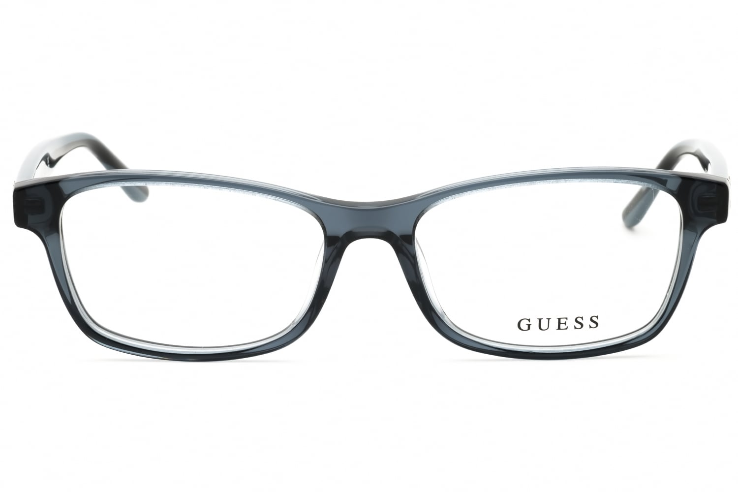 Guess GU2874 - Shiny Blue, Acetate, Rectangle frame
