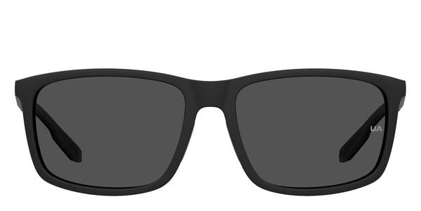Under Armour UA LOUDON - Matte Black, Plastic, Rectangle frame