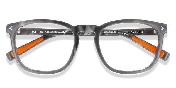 KITS Laver Sport - Marble Grey, Acetate, D Frame frame