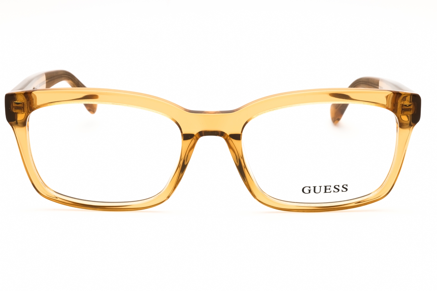 Guess GU50252 - Shiny Yellow, Acetate, Rectangle frame