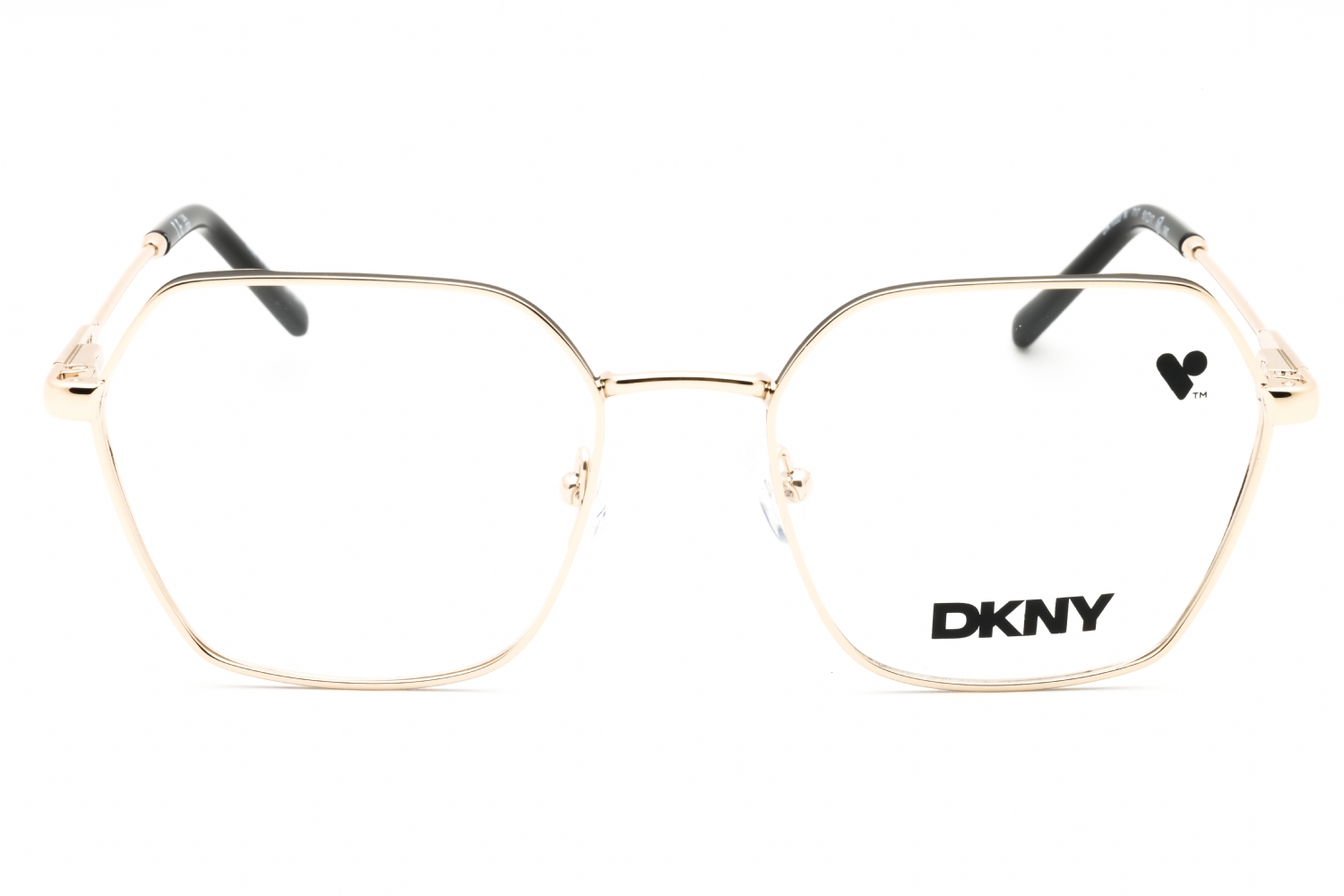 DKNY DK1033N - Gold, Metal, Rectangle frame