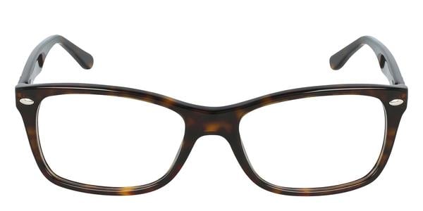 Ray-Ban RX5228 - Dark Havana, Acetate, Rectangle frame