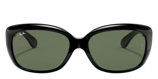 Ray-Ban RB4101 JACKIE OHH - Black, Acetate, Cat Eye frame