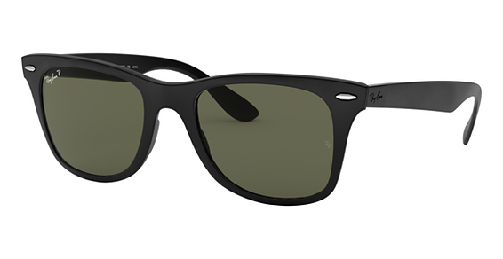 Ray-Ban RB4195 WAYFARER LITEFORCE - Matte Black, Acetate, Oval frame