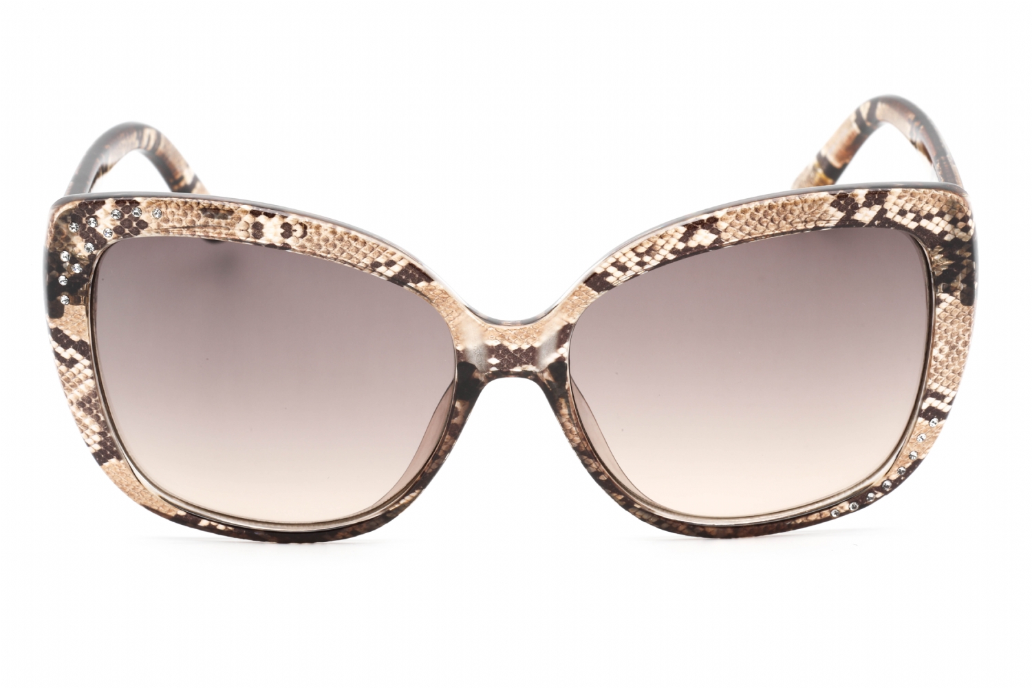 Guess GF0383 - Shiny Light Brown, Plastic, Cat Eye frame