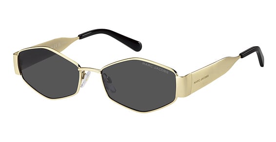 Marc Jacobs Marc 496/SHI/US - Rhlir Gold Blck, Metal, Geometric frame